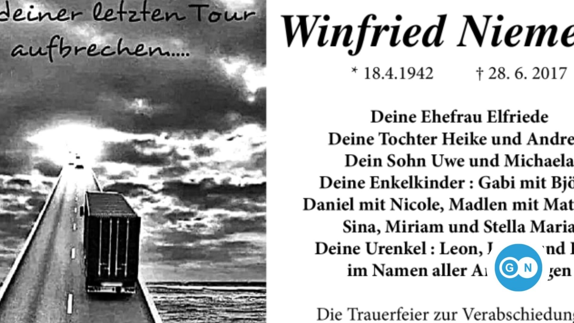 Niemeyer Gedenkseiten