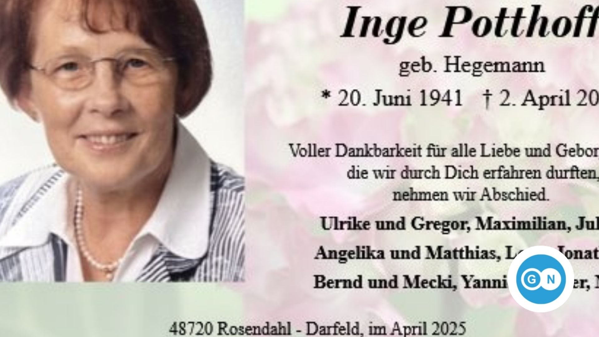 Dartmann Gedenkseiten