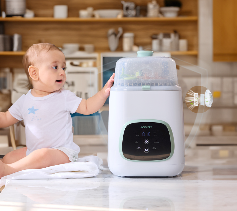 Effiziente Mehrfachflaschensterilisation mit elektrischen Vaporisatoren