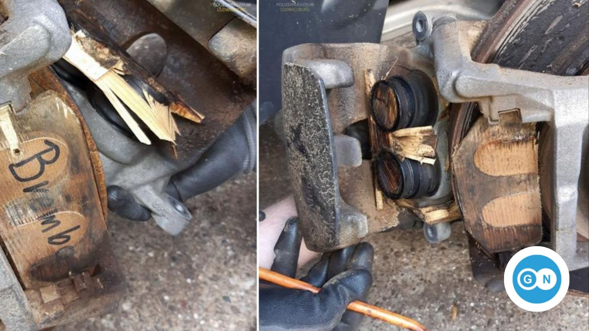 Polizei Ludwigsburg Bremsbeläge Holz